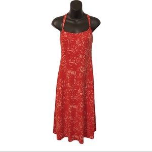 NWOT The North face orange/peach knit sundress
